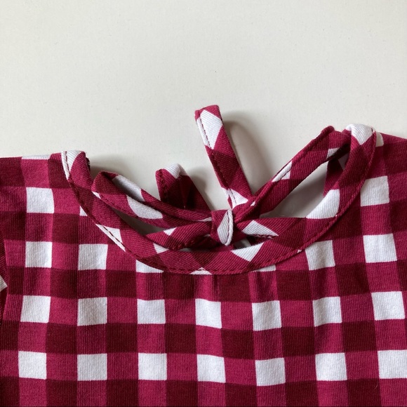 Ricrac & Ruffles Boutique Red Gingham Dress! - Picture 4 of 7